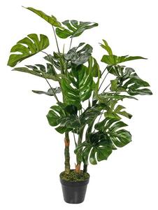 Umetna rastlina Monstera (Ø x V: 75 x 100 cm, Zelena, Plastika)