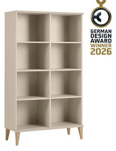 STOJEČ REGAL 95/164/40 cm bež
