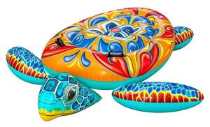 Bestway Plavalna blazina Mediterranean Turtle (186 x 168 x 42 cm, Večbarvna)