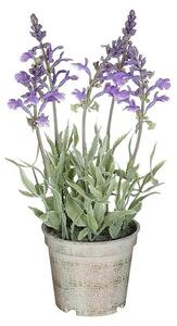 Umetna rastlina Lavanda (Zunanje dimenzije (Ø x V): 10 x 25 cm, Plastika)