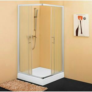 Kolpa San Kotni tuš SQ Line TKK 80/K (Do x Š x V: 80 x 80 x 190 cm, Debelina: 5 mm)