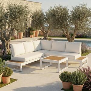Bessagi Garden Lounge Garnitura Marijana, Krem