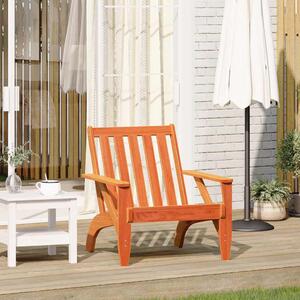 VidaXL Garden Adirondack Chair Wax Brown masivni les borovega lesa