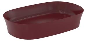 Bordo rdeč keramičen umivalnik 60x38 cm Ipalyss – Ideal Standard