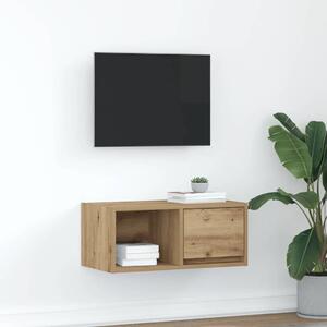 VidaXL TV omarica artisan hrast 60x31x25,5 cm inženirski les