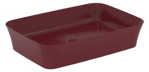 Bordo rdeč keramičen umivalnik 55x38 cm Ipalyss – Ideal Standard