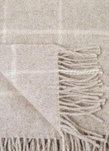 Volnena odeja Vinga Beige 130x200