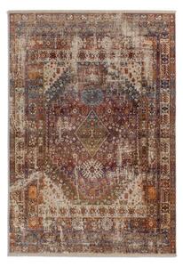 TKANA PREPROGA Mystik 160/235 cm tkano lila, oranžna, rdeča
