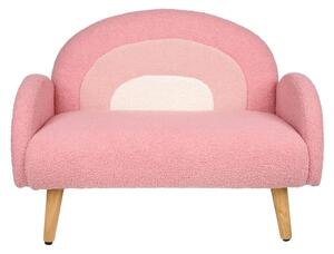 OTROŠKA KLOP Samy 79/56/48 cm roza, bela, pink