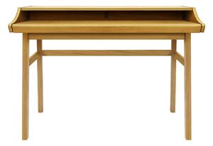 Pisarniška pisalna miza v hrastovem dekorju 44x115 cm Carteret – Woodman