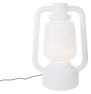 Pametna stoječa svetilka bela 110 cm vključno z WiFi G95 - Storm Extra Large
