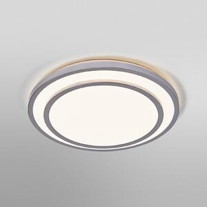 OSRAM LED stropna svetilka ORBIS BERLIN, srebrna, Ø 39 cm kovina, Kovinska, Dnevna soba / jedilnica, Kovina, Sodobni
