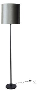 Stoječa svetilka črna z zelenim žametnim odtenkom 40 cm - Simplo