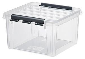 SmartStore Zaboj za shranjevanje Classic 12 (Do x Š x V: 28 x 28 x 17 cm, Plastika, Prozorna)