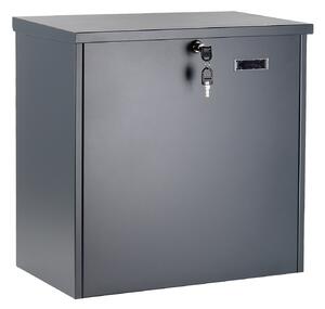 Paketni nabiralnik antracit za sprejem paketov 505x300x500mm