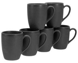 SET SKODELIC ZA KAVO Soft Touch Black 6-delni 300 ml