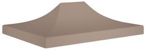 VidaXL Streha za vrtni šotor 4,5x3 m taupe 270 g/m²