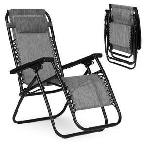 Deckchair siva