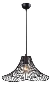 Črna viseča svetilka ø 40 cm Wavy – Squid Lighting