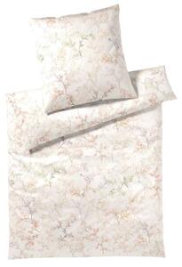 POSTELJNINA Symphony 140/200 cm saten krem barve