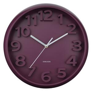 Stenska ura ø 33,5 cm Elevated Classic Numbers – Karlsson
