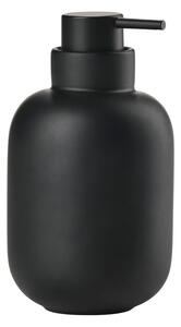 Črn lončen dozirnik za milo 300 ml Sensu – Zone