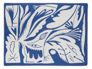 Modra odeja 165x200 cm Lino – noo.ma