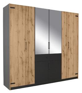 Modern Living Omara S Klasičnimi Vrati Nevada, Temno Siva