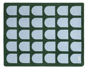 Zeleno-modra odeja 150x200 cm Gilli - noo.ma
