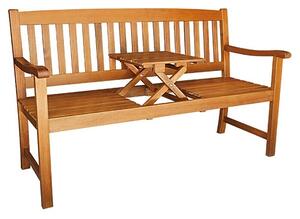 Sunfun Diana Vrtna klop (Š x G x V: 150 x 64 x 92,5 cm, Akacijev les, Rjave barve)