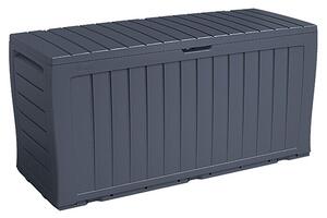Keter Vrtni zaboj Marvel Plus (Antracitne barve, 117 x 45 x 57 cm, Polipropilen)