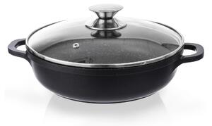 Orion Grande ponev s steklenim pokrovom, premer 24cm