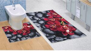 Kopalna preproga Orchidea 3D, 60 x 100 + 60 x 50cm