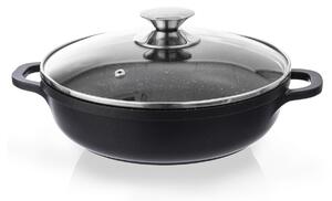 Orion ponev z steklenim pokrovom Grande, premer 28cm
