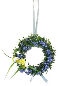 Umetni venec Pomněnky, premer 25 cm