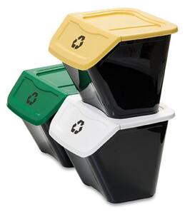 Koš za ločeno zbiranje odpadkov Ecobin 30 l, 3 kos