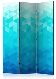 Artgeist Paravan Azure Pixel, 3-Delni, Dvostranski