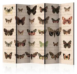 Artgeist Paravan Butterflies I, 5-Delni, Dvostranski