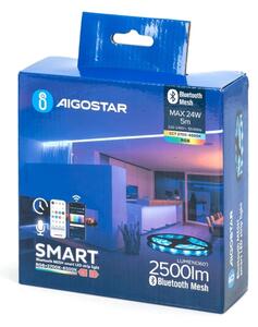 Aigostar - LED RGBW Trak 5m MESH LED/24W/230V 2700-6500K + Daljinski upravljalnik