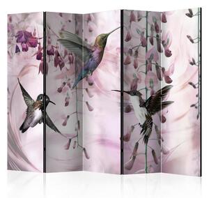 Artgeist Paravan Flying Hummingbirds I, 5-Delni, Dvostranski