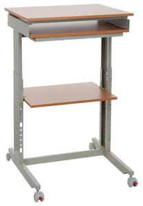 MID.YOU Pisalna Miza Workstation, Siva, Barva Bukve