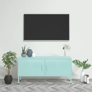 VidaXL TV omarica mint zelena 105x35x50 cm jeklo