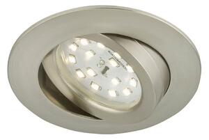 Briloner 7296-012 - LED Zatemnitvena vgradna svetilka/6,5W/230V IP23 krom