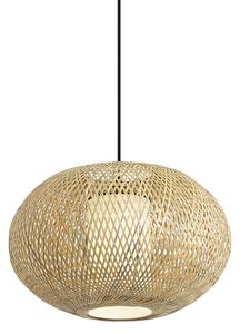 Japandi viseča svetilka bambus 50cm IP44 - Moana