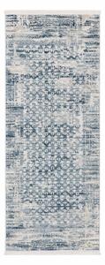 VINTAGE PREPROGA 80/150 cm tkano modra