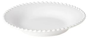 Bel keramičen krožnik za juho Costa Nova Pearl, ⌀ 24 cm