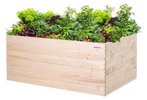 ATMOWOOD Lesena visoka greda 140 x 80 x 60 cm