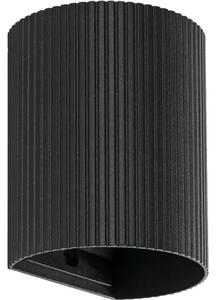 STENSKA SVETILKA PODPLAT Z REŽO 1XGU-10 220V ČRNA FR40527
