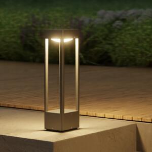 STEINEL LED-svetilka za podnožje Stela C510, antracitna, IP65, RGBWW, zatemnjen, Črna, Aluminij, Sodobni