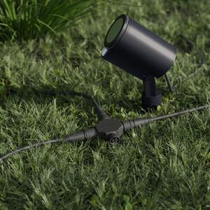 STEINEL LED-žaromet Garden SC, senzor, antracit, IP65, RBWW, zatemnjen, Črna, Aluminij, Sodobni
